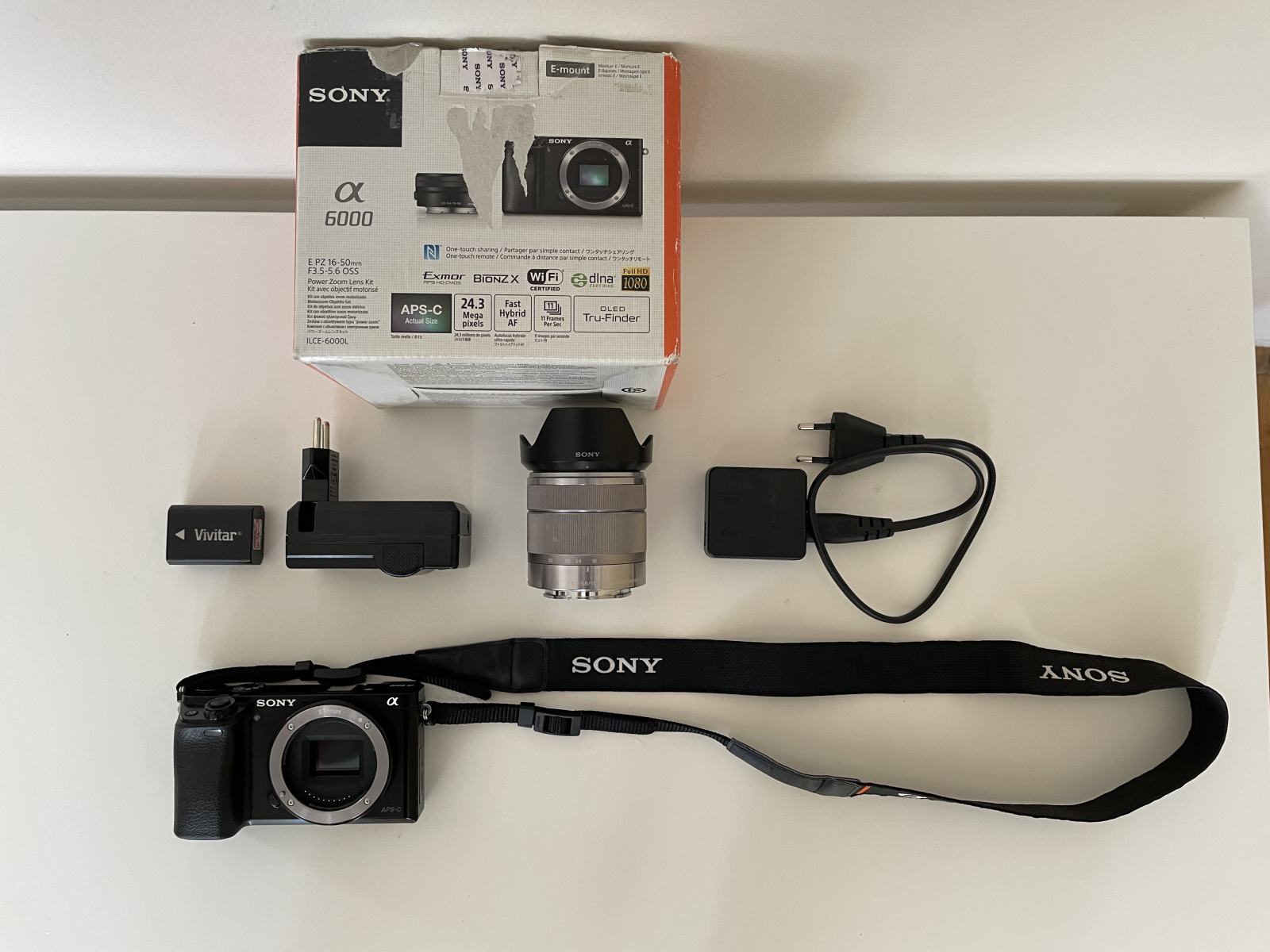 Albinar 2X Professional Telephoto Lens For Sony Alpha A6000 ILCE-6000 Camera With Case