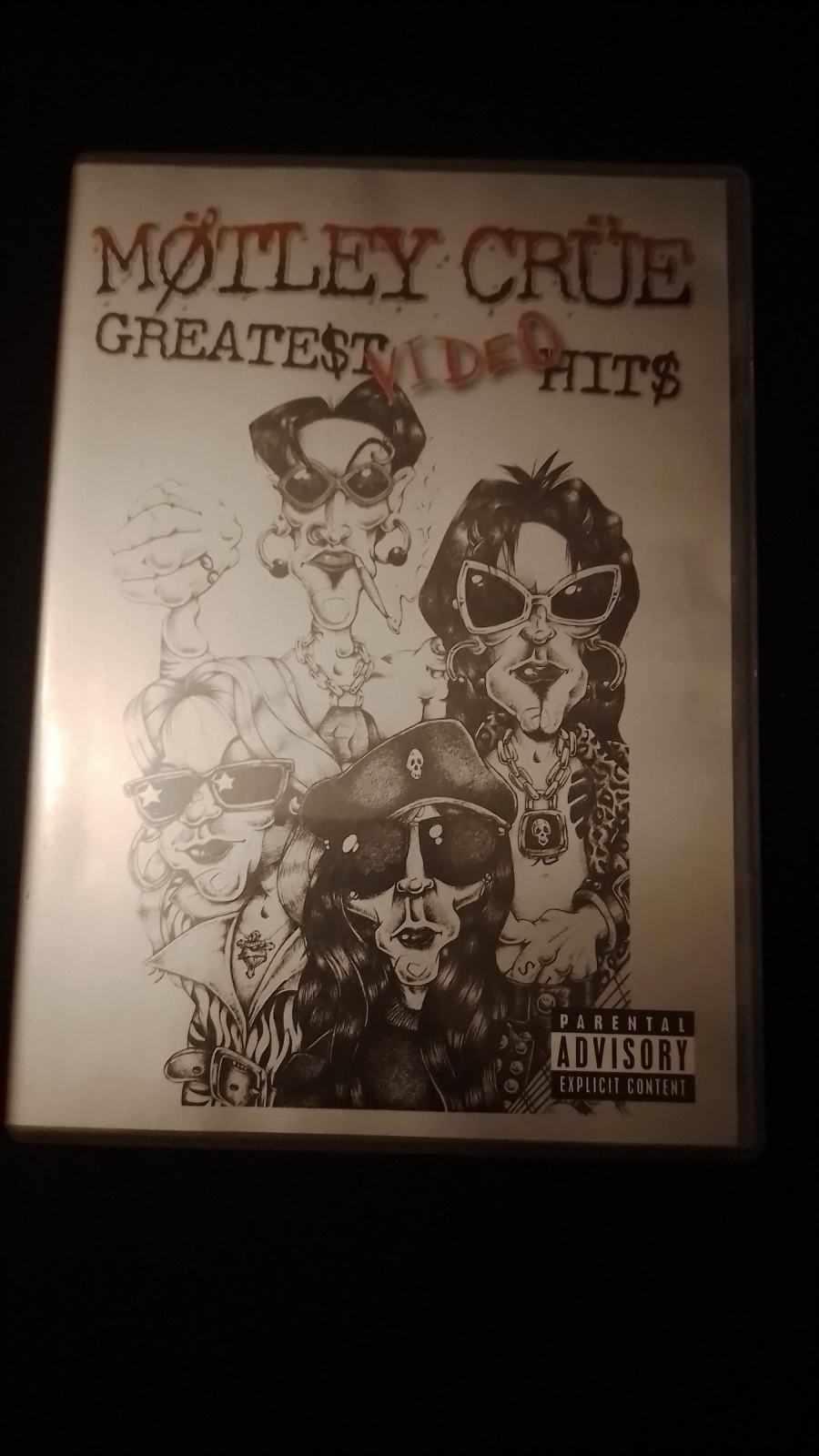 DVD: Judas priest, Motley crue, Ac/Dc, Motorhead