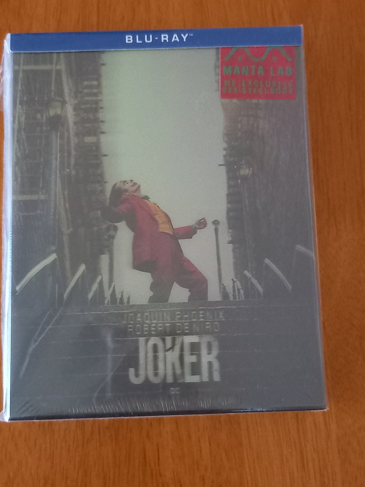 Joker Manta Lab Full Slip Lenticular Steelbook Novo Zapakirano