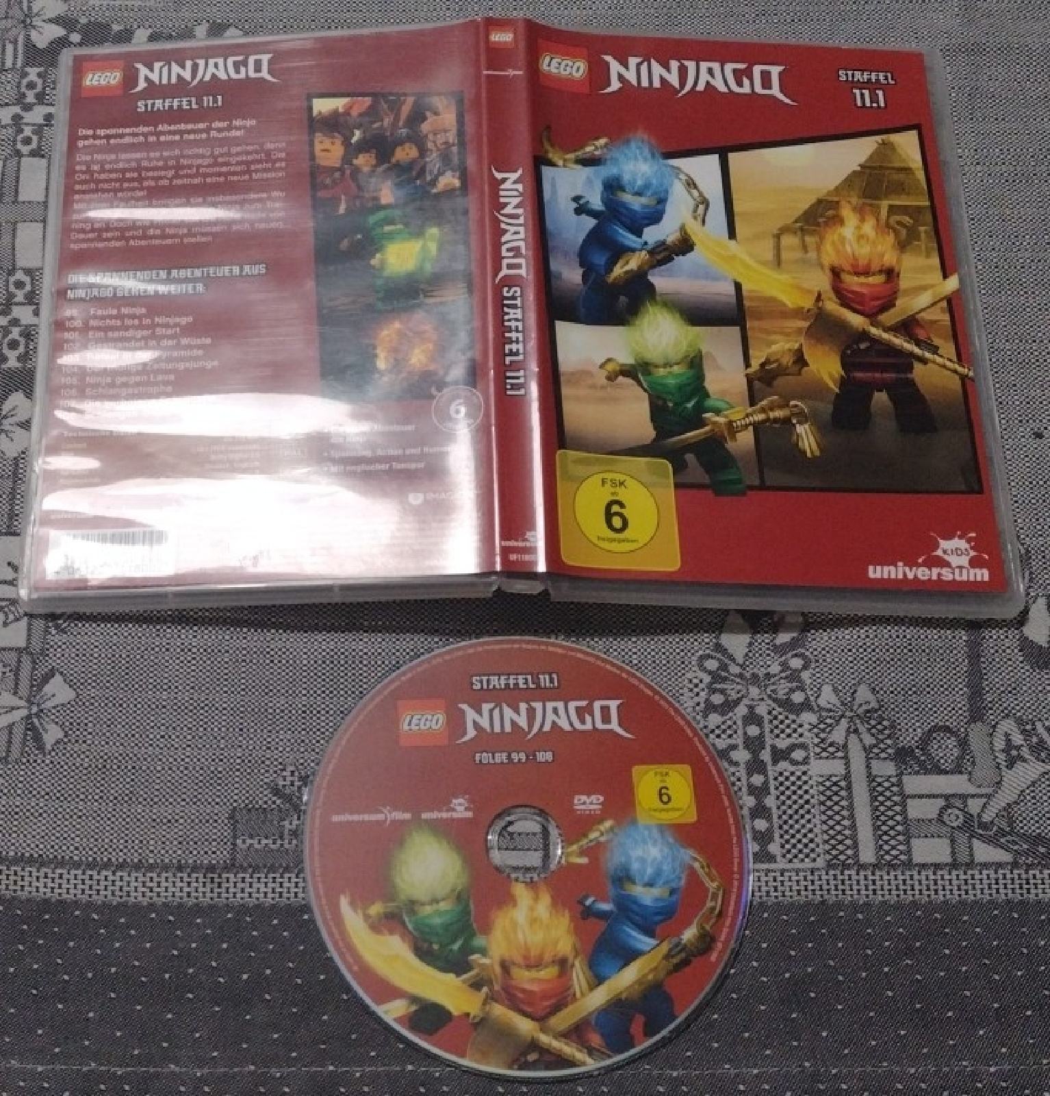 lego ninjago staffel 11 LEGO NINJAGO STAFFEL 11.1 FOLGE 99 - 108 DVD Sprachen Deutsch,Englisch