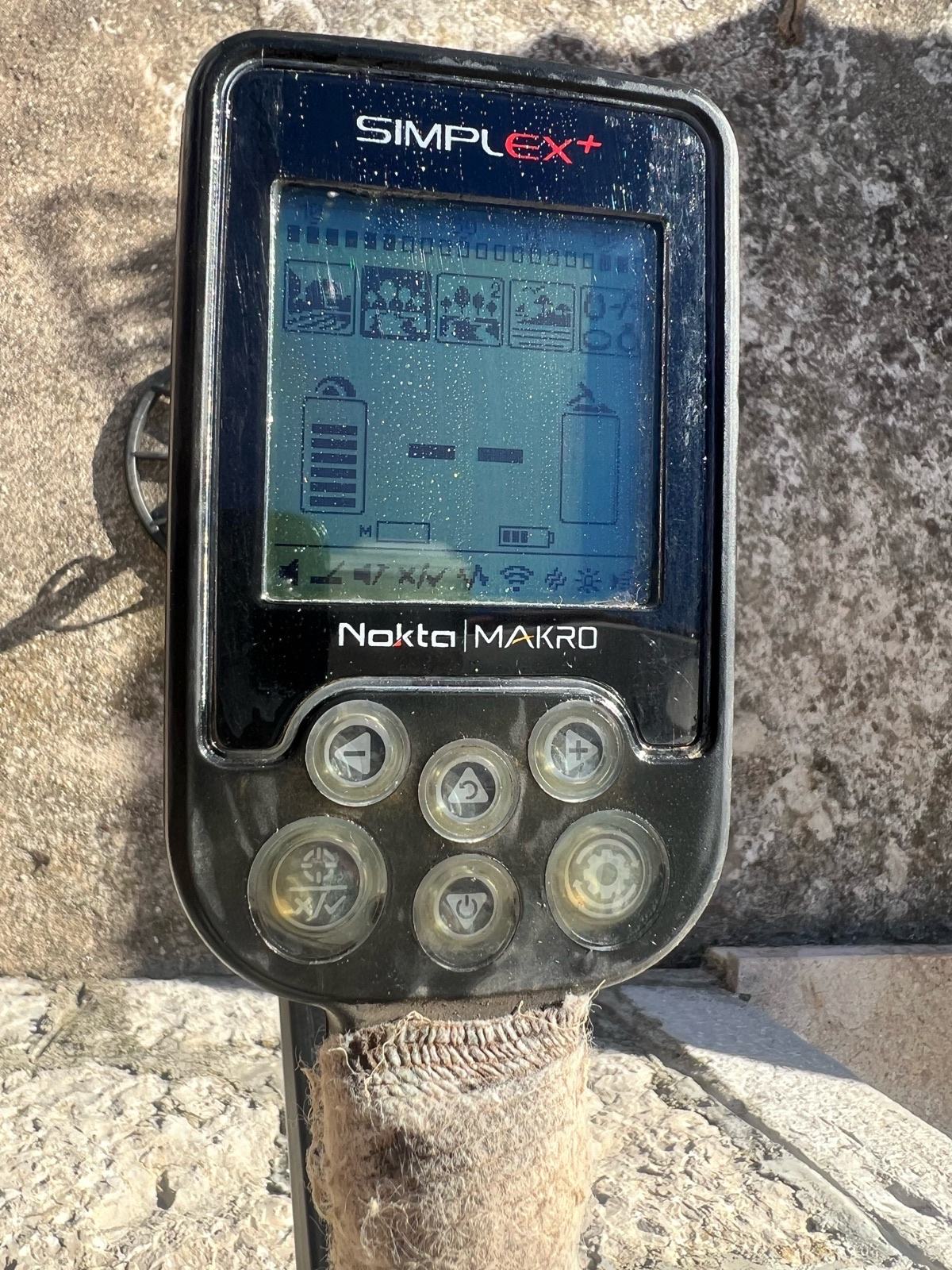 Detektor Metala Nokta Makro Simplex Plus