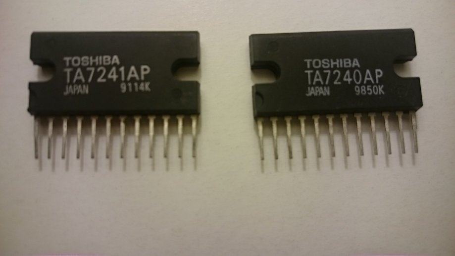 IC TA7241AP i TA7240 za pojačalo zvuka