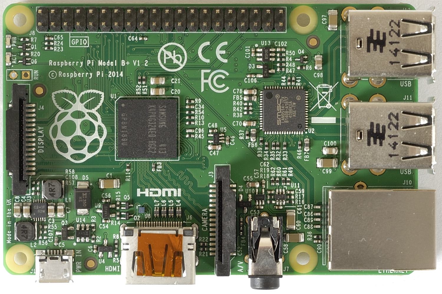 raspberry pi model b+ v1 2 2014