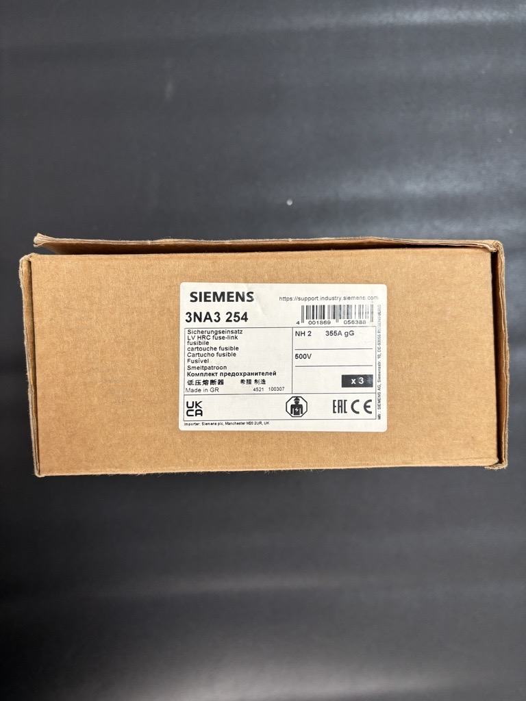 Fusible Siemens 3NA3032 125A 500V NH0 - Neuf, Pour Installation électrique