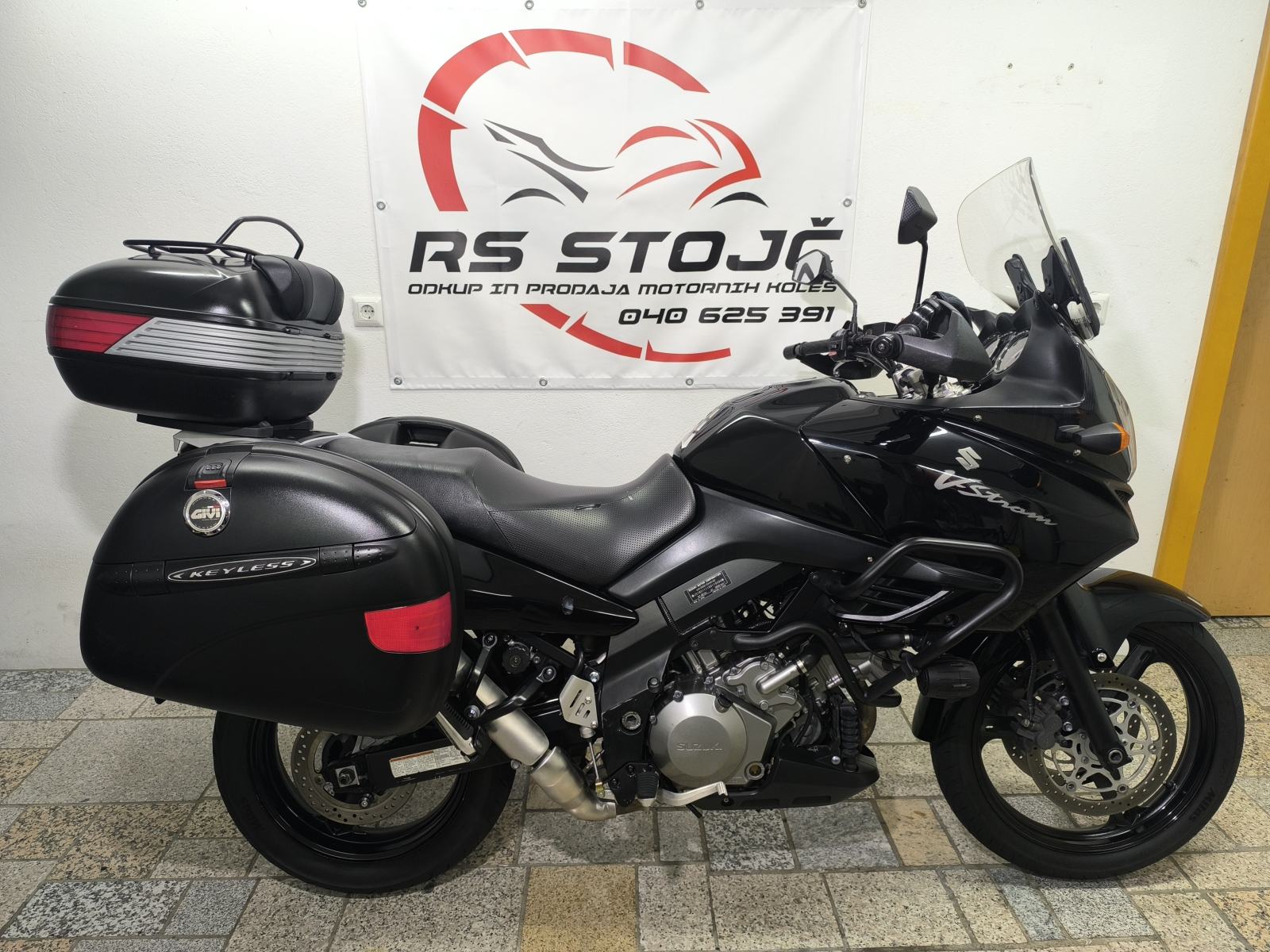 Lot 2 Rétroviseurs Pour Suzuki DL 1000 V-Strom - Homologués E, Design Sportif