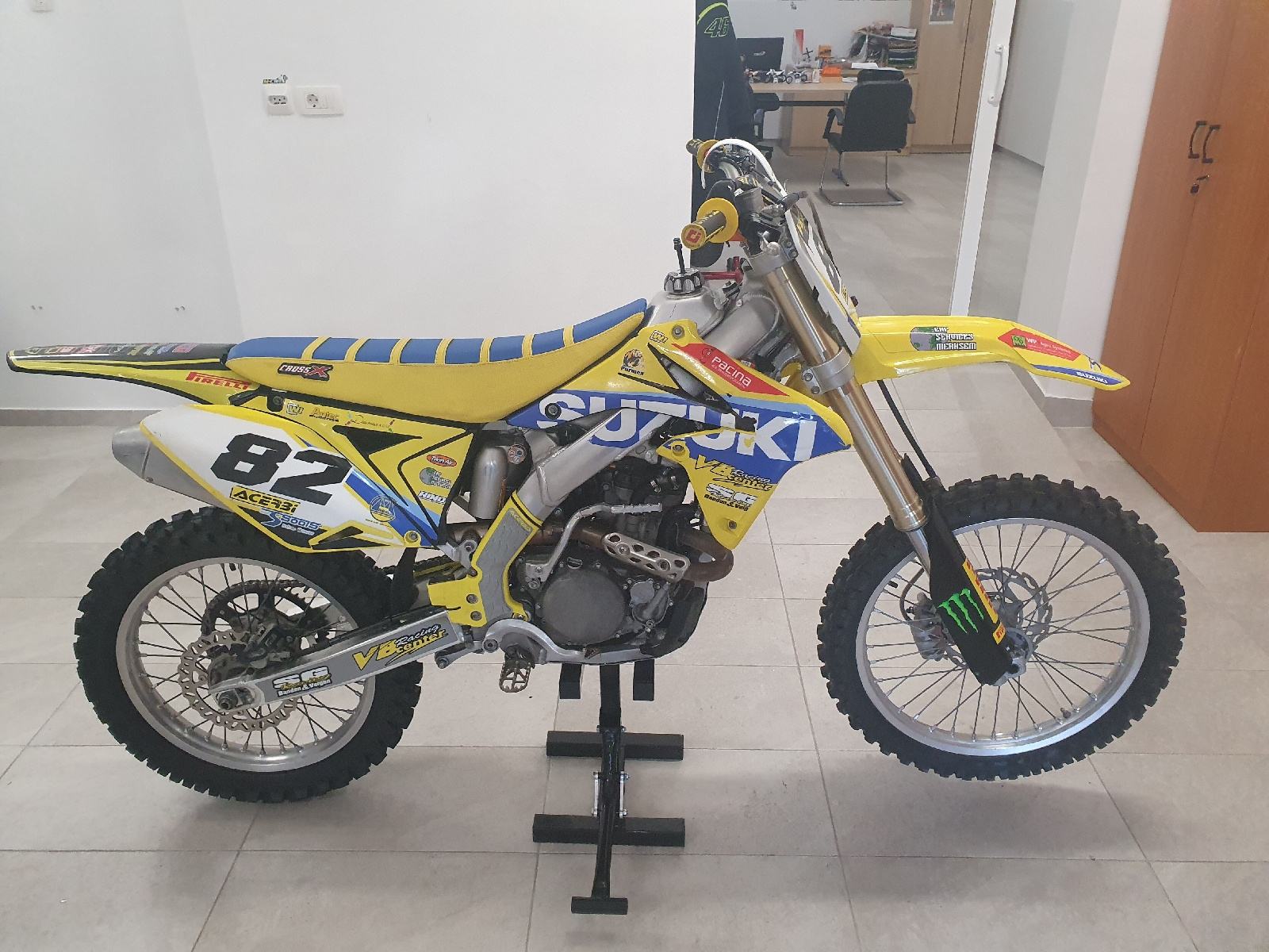 Collecteur D'échappement Suzuki RM-Z 250 - 2016 2017 - Pièce D'origine Japon