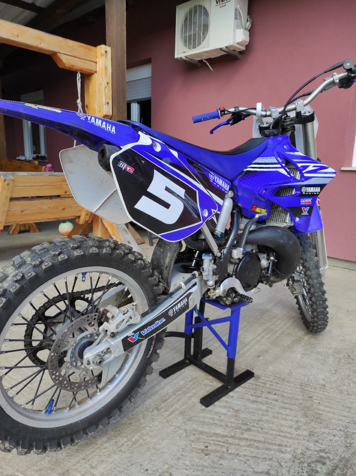 Dirt Bike Yamaha Cross 250 2t Yamaha Yz 250 2t Moto Cross Tempi