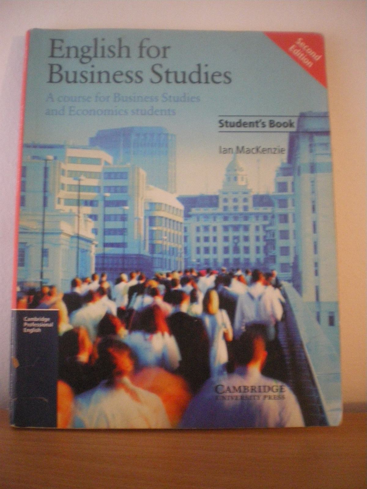 ENGLISH FOR BUSINESS STUDIES------IAN MACKENZIE-----