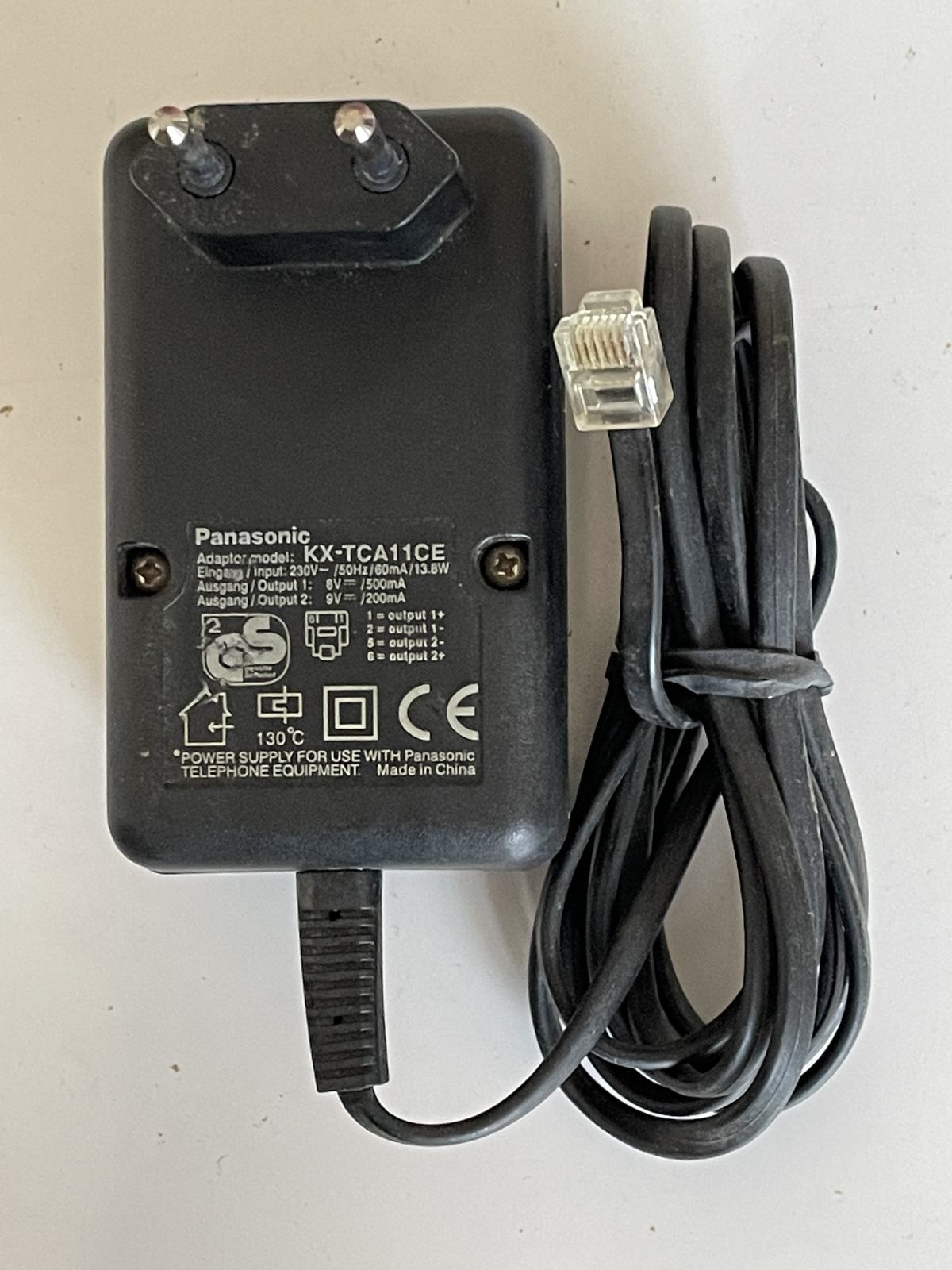 TOP CHARGEUR * Adattatore Caricatore Caricabatteria Alimentatore 6V Per Sostituzione Panasonic PQLV219 6.5V - Foto 7