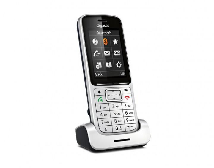 Gigaset C530 IP Trio Telefono Cordless, Nero [Francia