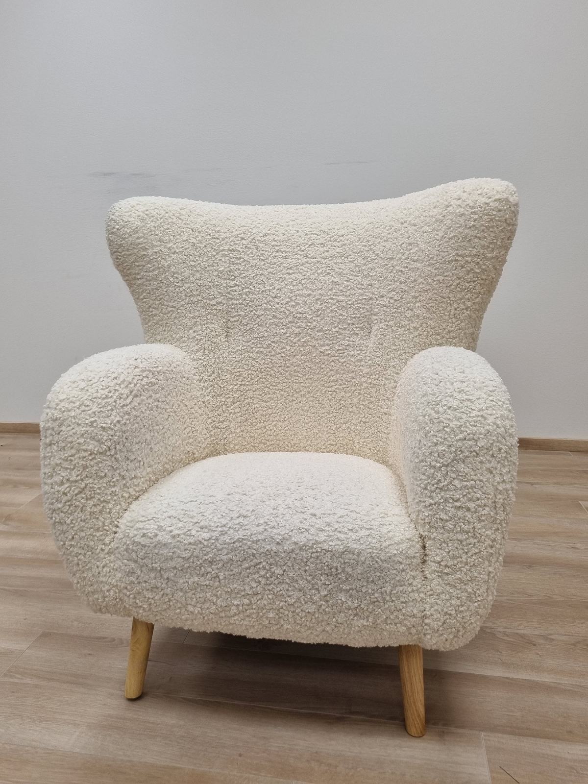 Jysk fotelja VILDSUND bijele boje