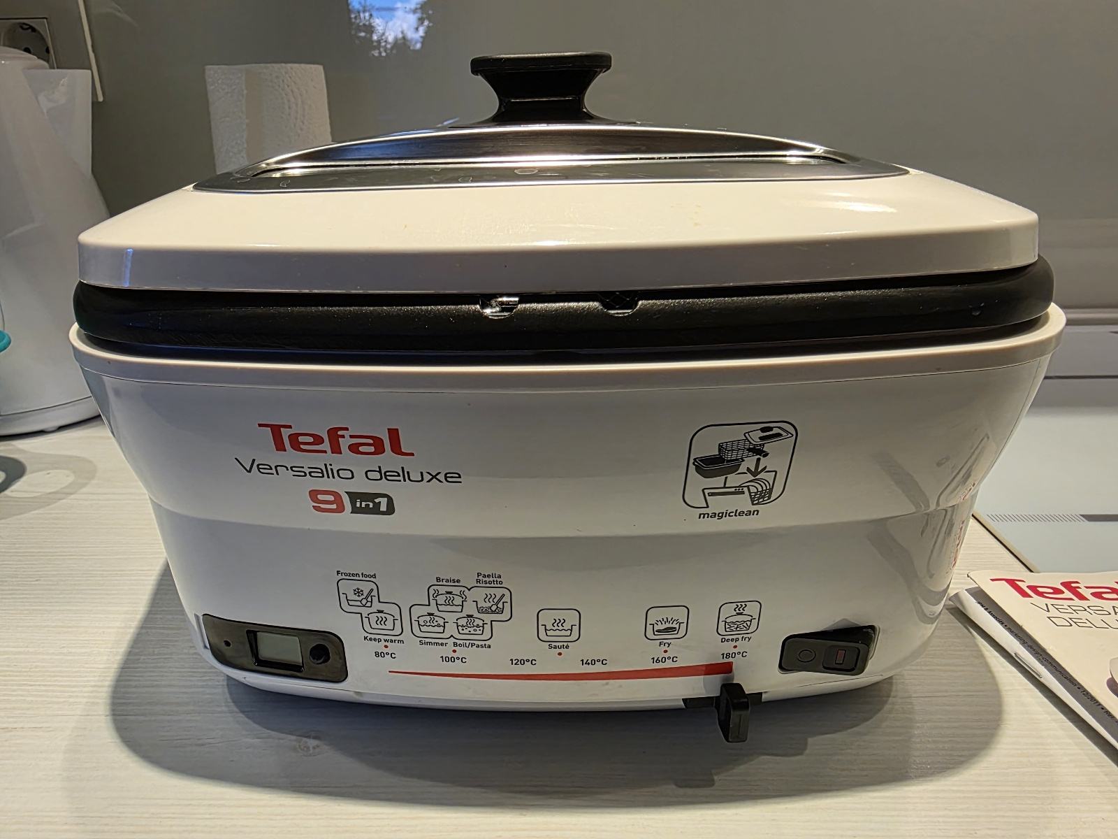 Tefal Versalio Deluxe 9en1, Multicuiseur friteuse, 9 modes de cuisson
