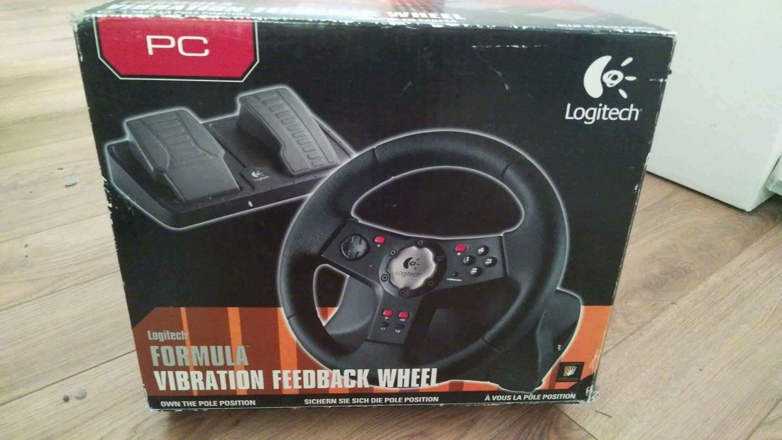 Logitech Formula Vibration Feedback Wheel - PC