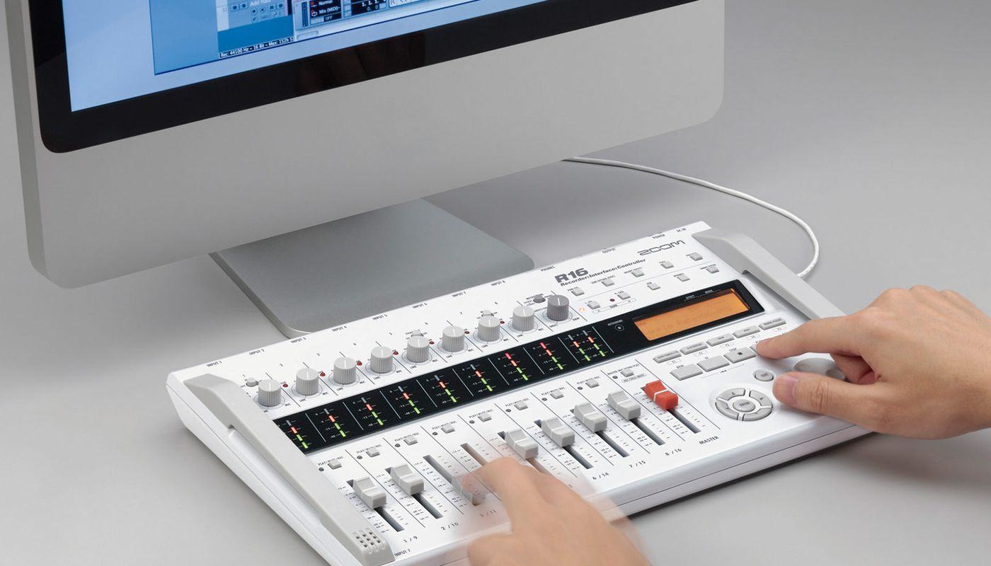 Zoom R16 Audio Interface Daw Controller Recorder