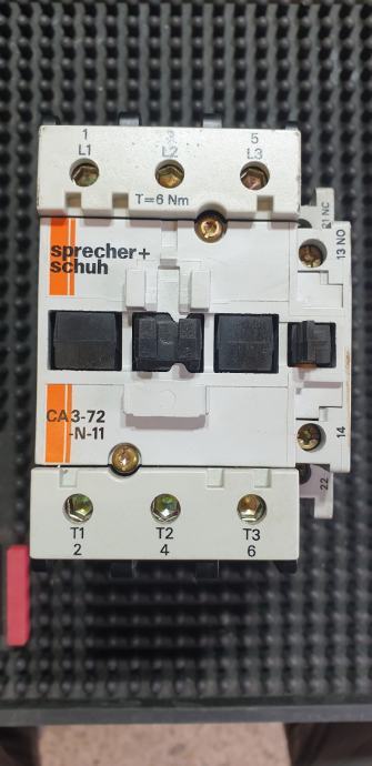 Relais Sprecher Schuh CA3 43 N 11 - 24V AC, Occasion Mais Fonctionnel
