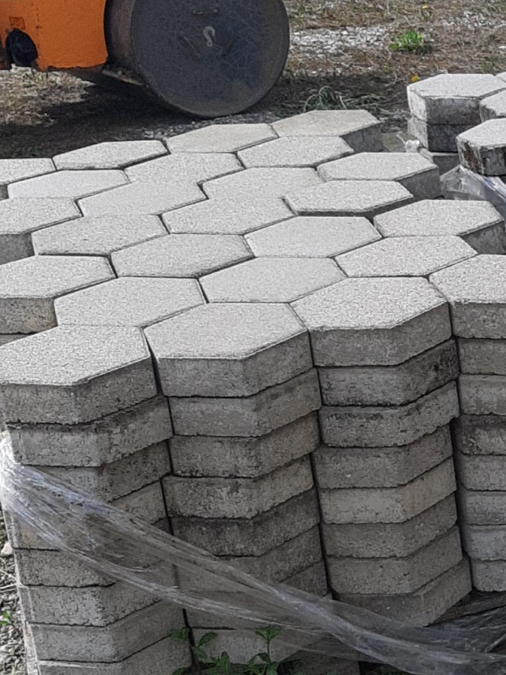 Opločnik betonski šesterokut