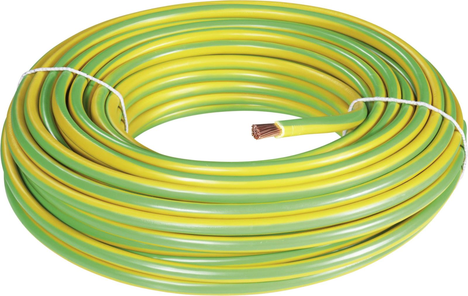 NYY-J Erdkabel 1x16 mm² 25m - 50m - 100m starr grün gelb Erdungskabel NYY-J Erdkabel 1x16 mm² 25m - 50m - 100m starr grün gelb Erdungskabel