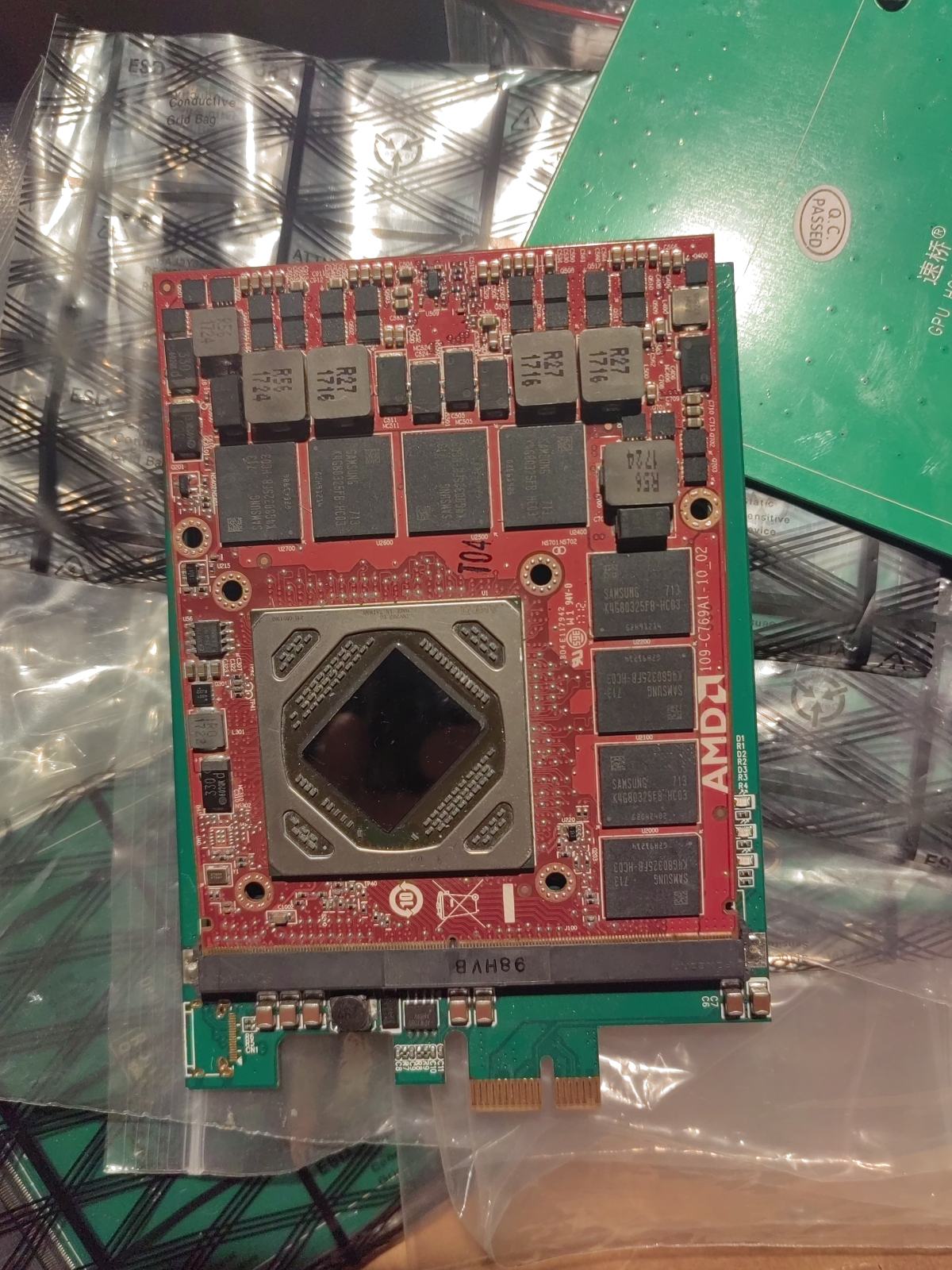 Nvidia Firepro S7100x New AMD FirePro S7100X 8GB MXM Video Card For IMac  11,1 11,