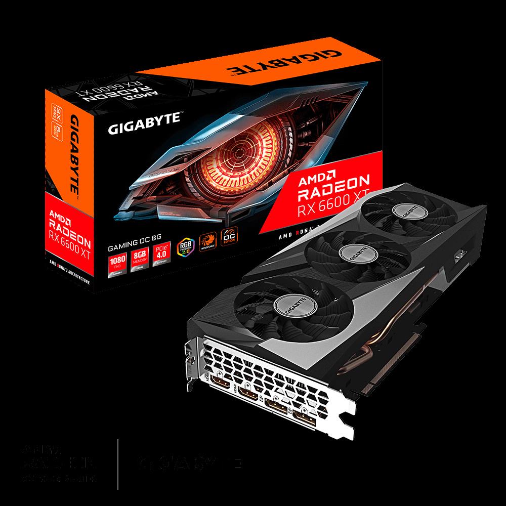 AMD Gigabyte RX 6600 XT GAMING OC 8G