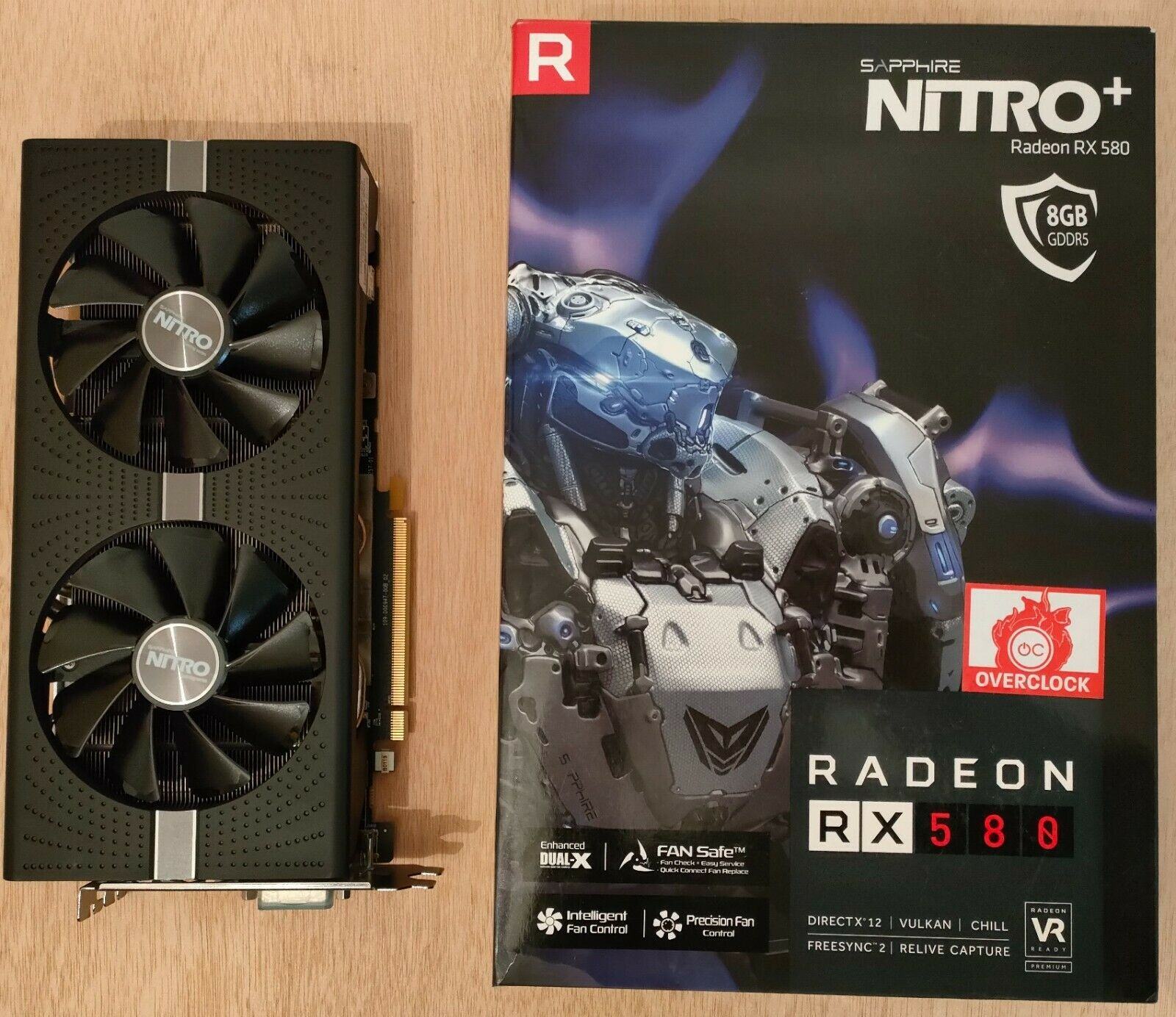 Amd Radeon RX 580 Sapphire Nitro+ 8gb