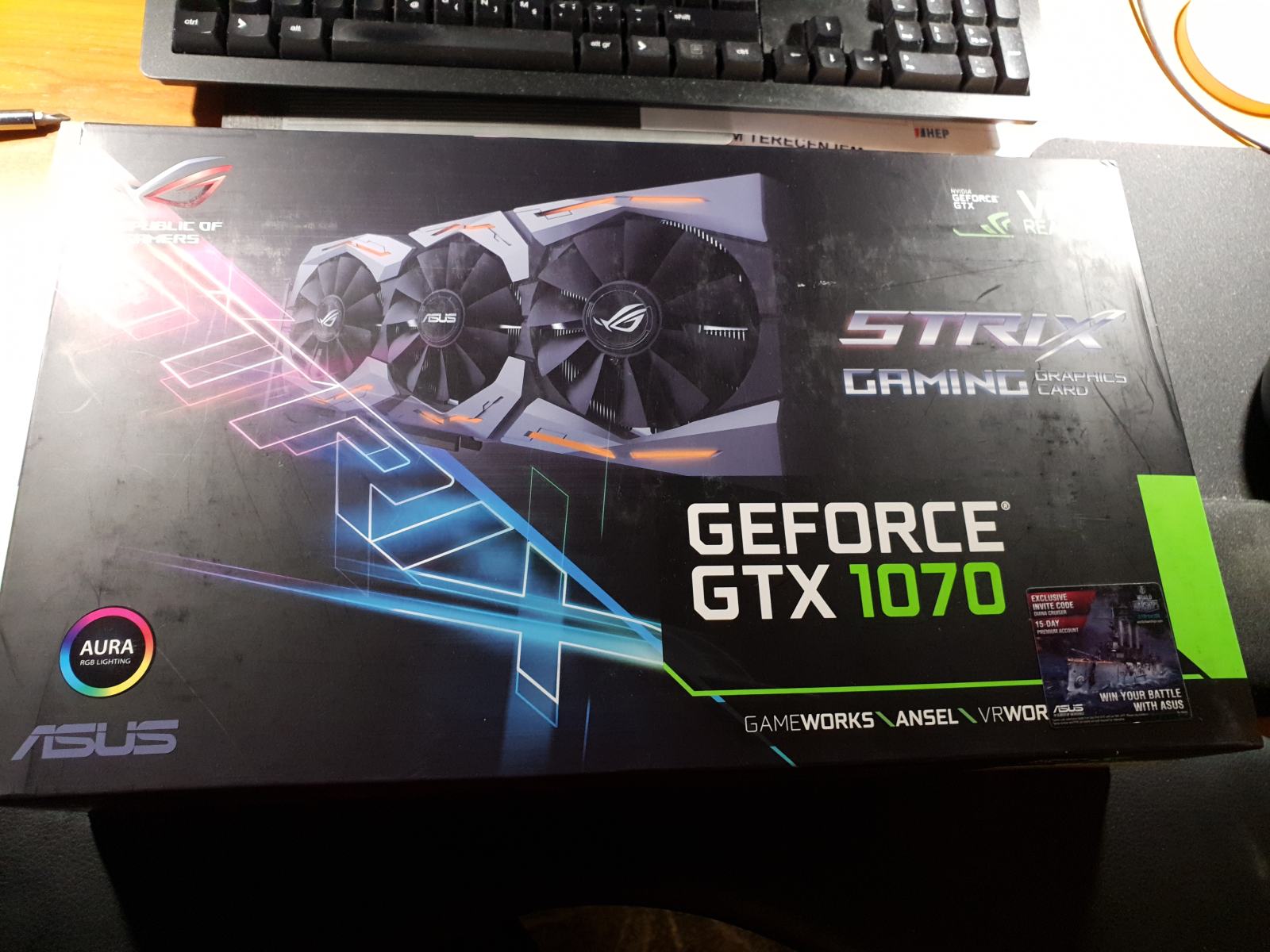 Asus Geforce Gtx 1070 Rog Strix Oc Asus GTX 1070 Rog STRIX OC
