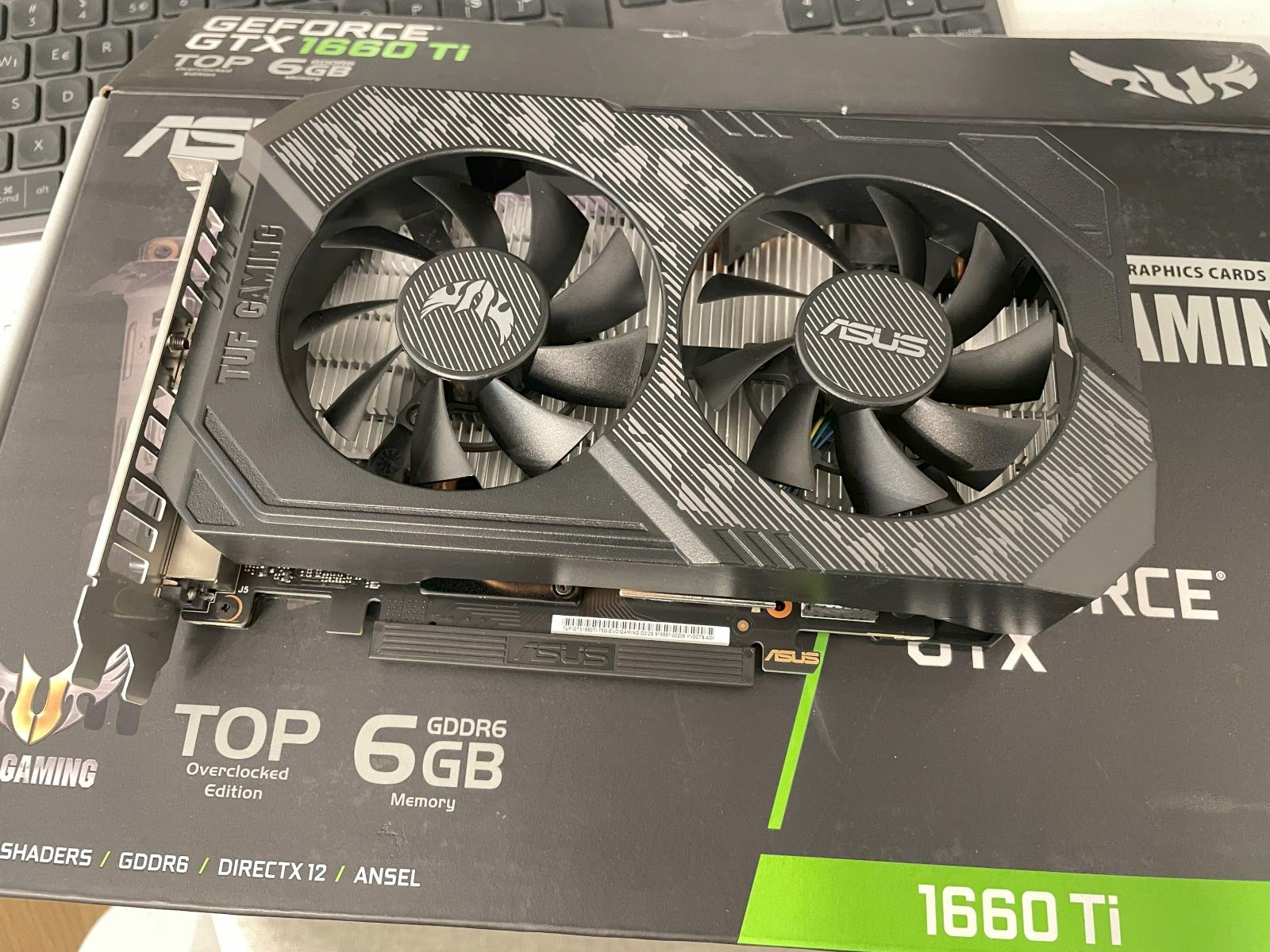 1660 Ti Tuf NEW ASUS Tuf 1660 Ti EVO TOP Edition GPU TUF-GTX1660TI