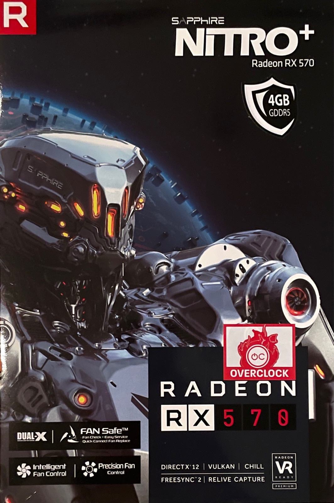 Grafička kartica ATI RADEON RX570, SAPPHIRE NITRO+, 4GB GDDR5