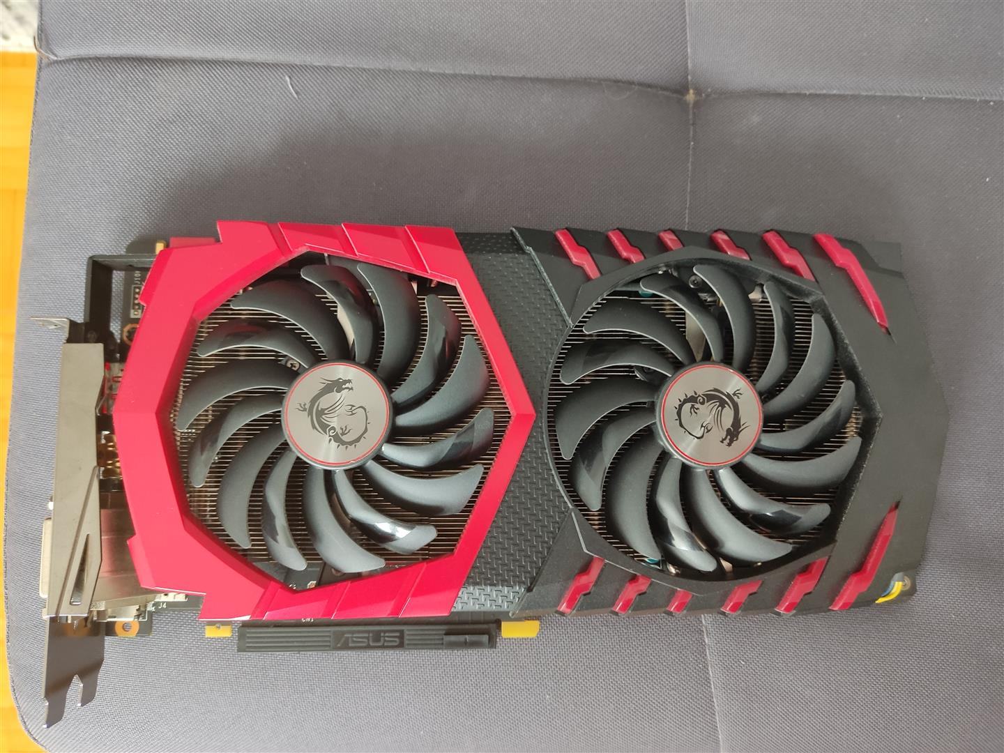 GTX 1070 MSI GAMING X 8GB