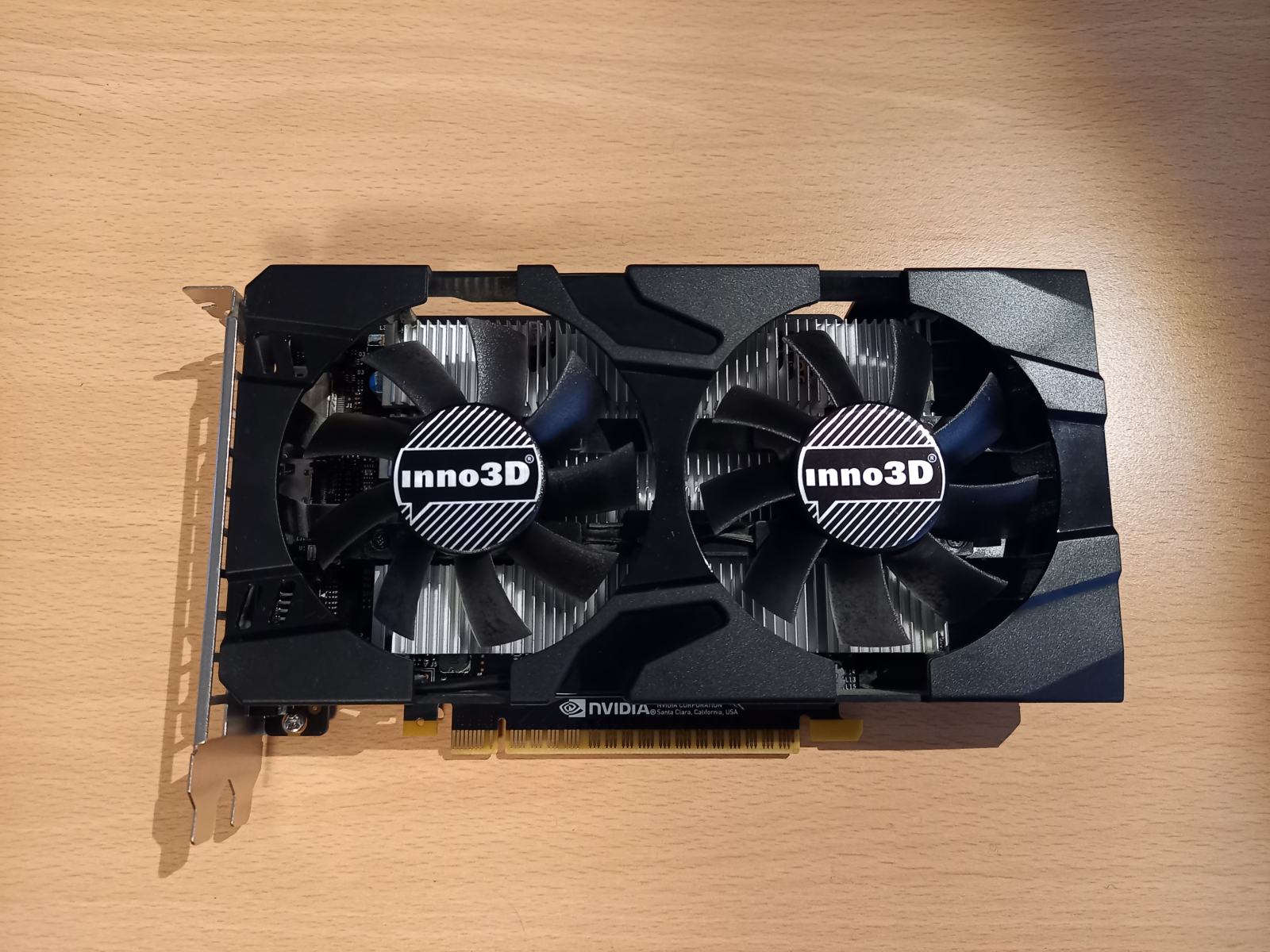 Inno3D GeForce GTX 1050 Ti Twin X2 - 4GB GDDR5, 128Bit, PCI-E 3.0, Dual Inno3D GeForce GTX 1050 Ti Twin X2 - 4GB GDDR5, 128Bit, PCI-E 3.0, Dual