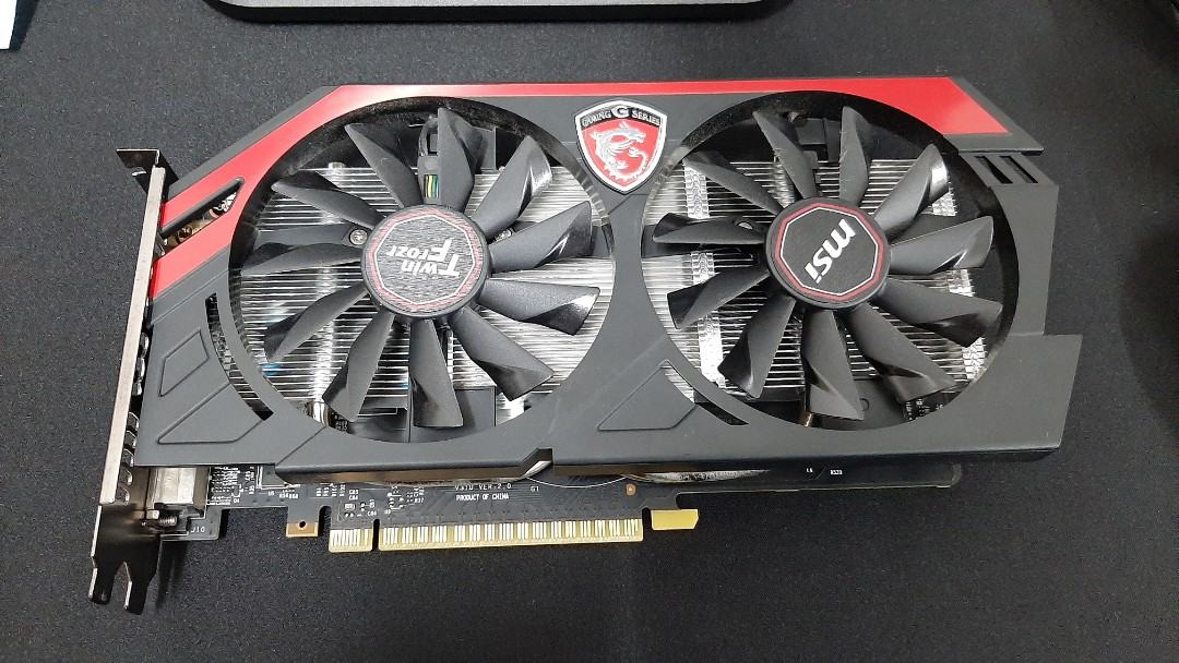 MSI GeForce GTX750Ti twin frozr oc 2gb