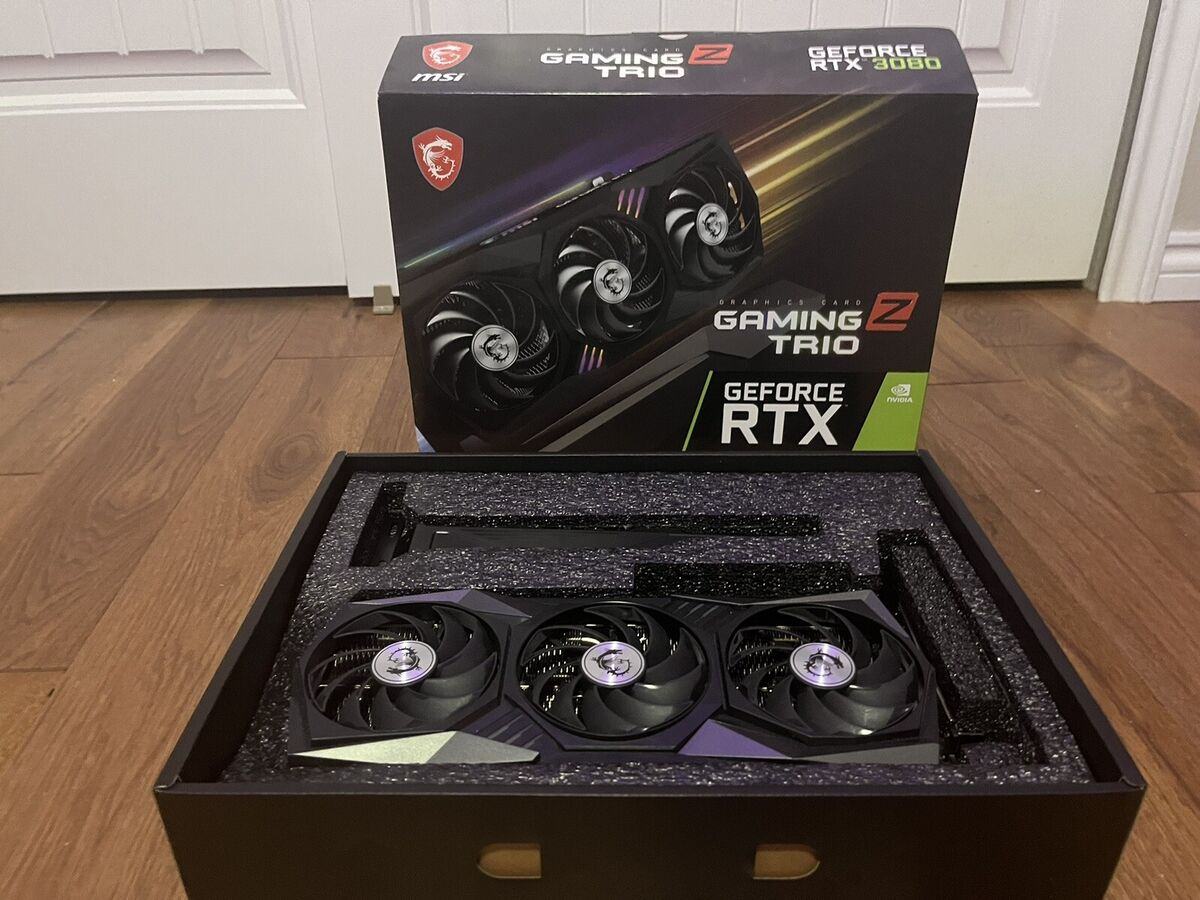 Msi Rtx 3080 Gaming Z Trio Msi 3080 Gaming Z Trio Graphics Card 