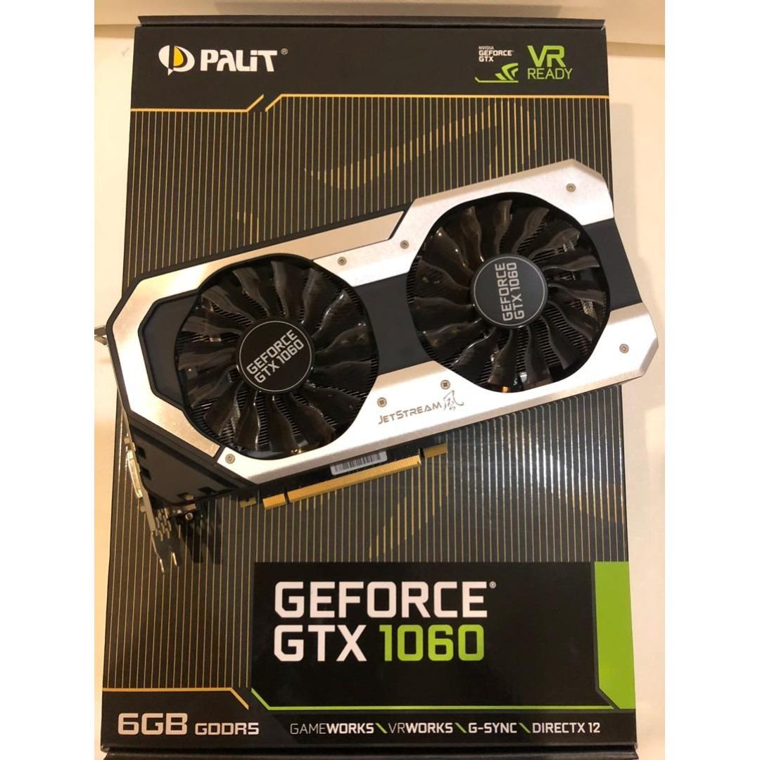 Carte Graphique Palit GeForce GTX 1060 Super JetStream