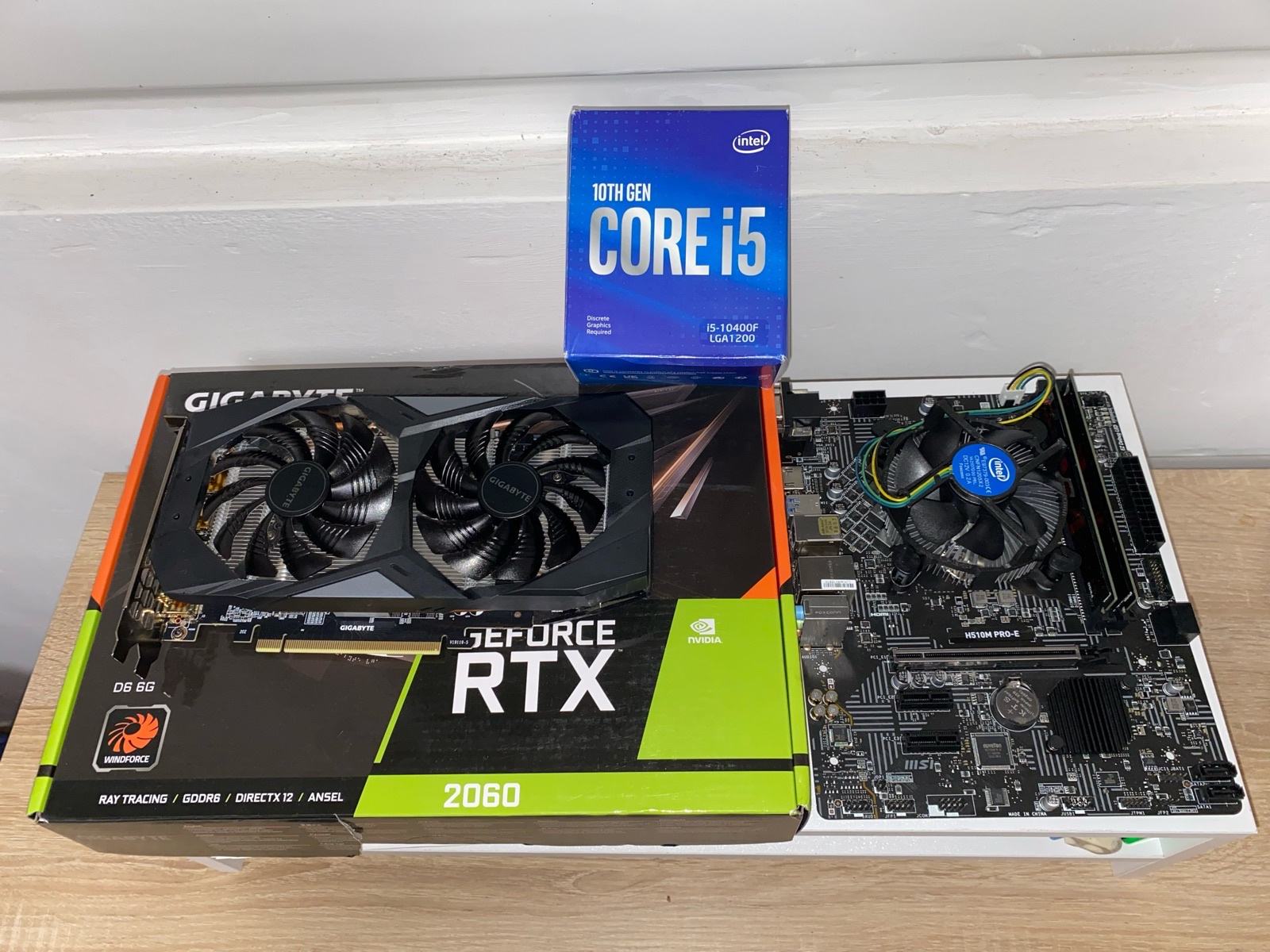 Graphics Card I5 10400f Rtx 2060 Gaming PC Comet Elite Intel I5