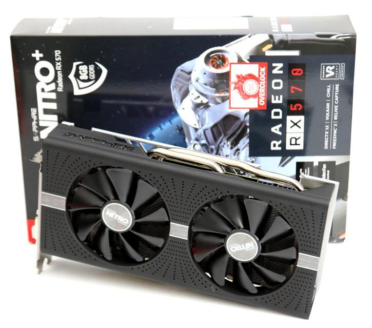 SAPPHIRE NITRO+ RADEON RX 570 8G SAPPHIRE NITRO+ Radeon RX 570 8GB