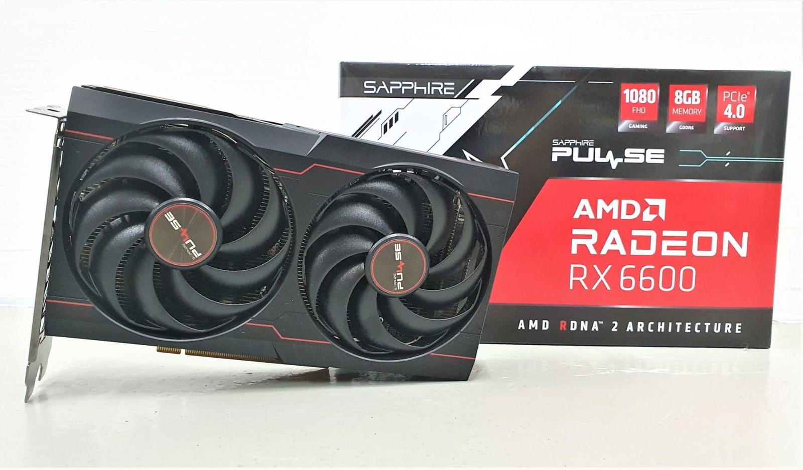 Sapphire Radeon PULSE RX 6600 8GB GDDR6