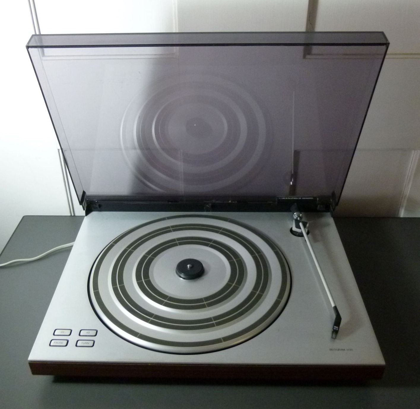 Panneau Supérieur En Argent Pour Platine Bang & Olufsen Beogram 1700 (occasion)