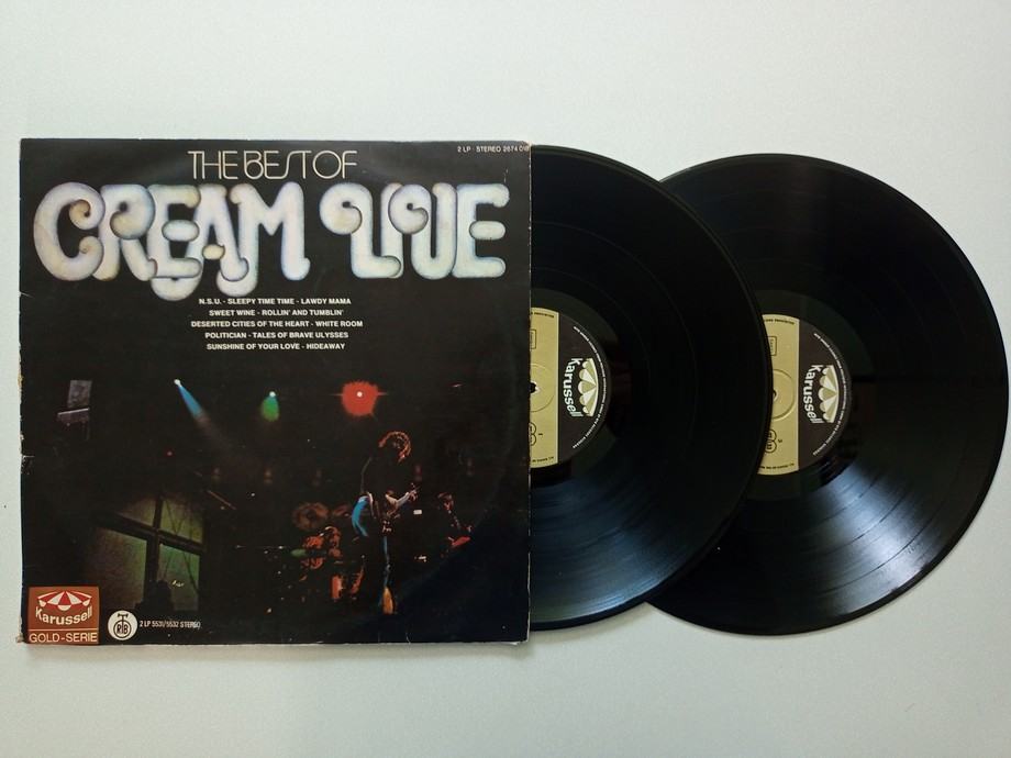Cream - The Best Of Cream Live, gramofonske ploče, PGP RTB 1975.