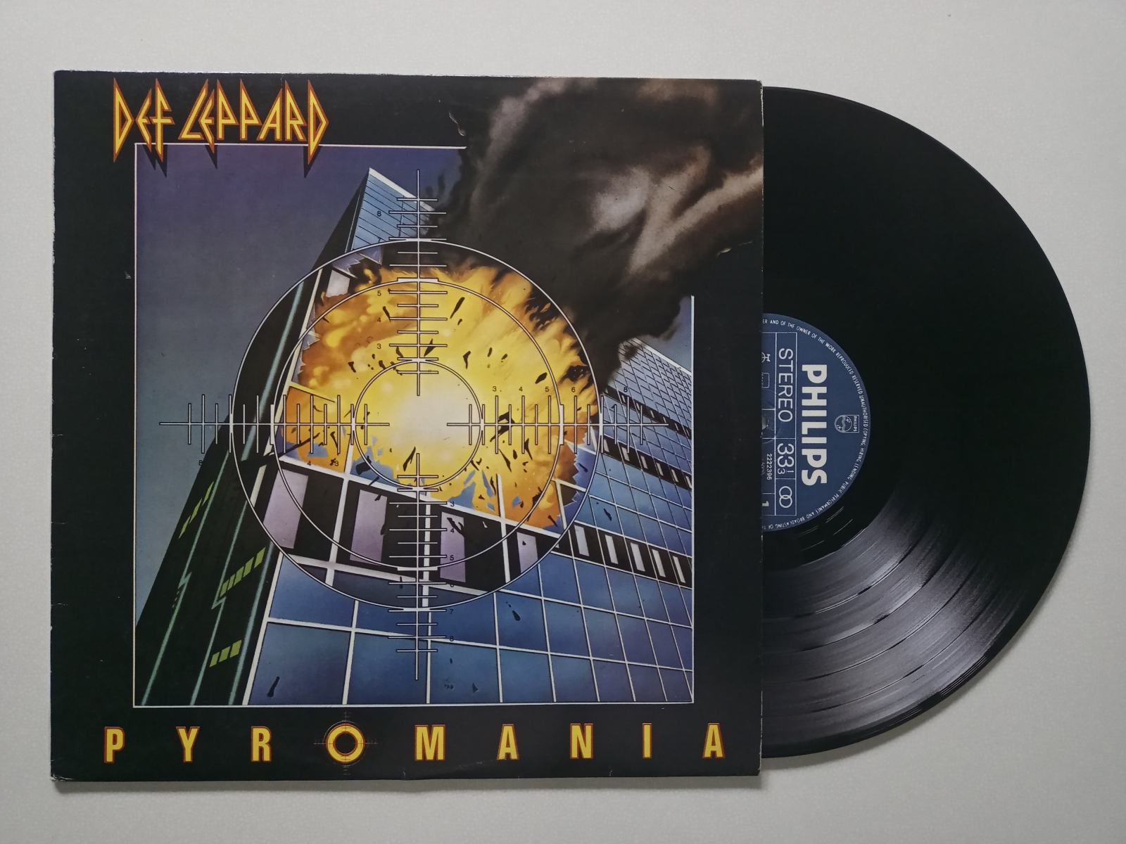 Def Leppard ‎– Pyromania, gramofonska ploča, PGP RTB 1984.