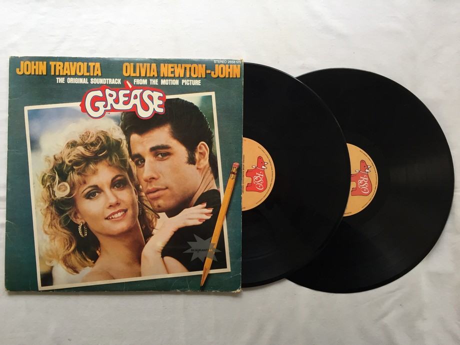 Grease (Briljantin) - glazba iz filma, dvije LP ploče, PGP RTB 1978.