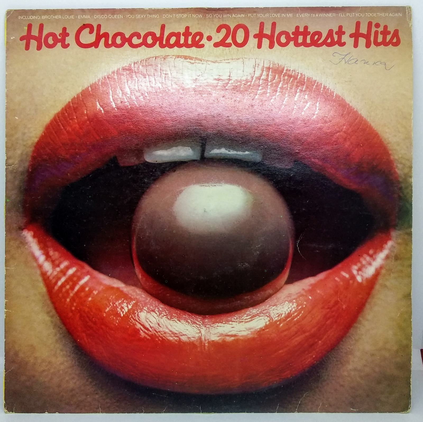 HOT CHOCOLATE – 20 HOTTEST HITS - LP - ! * VG