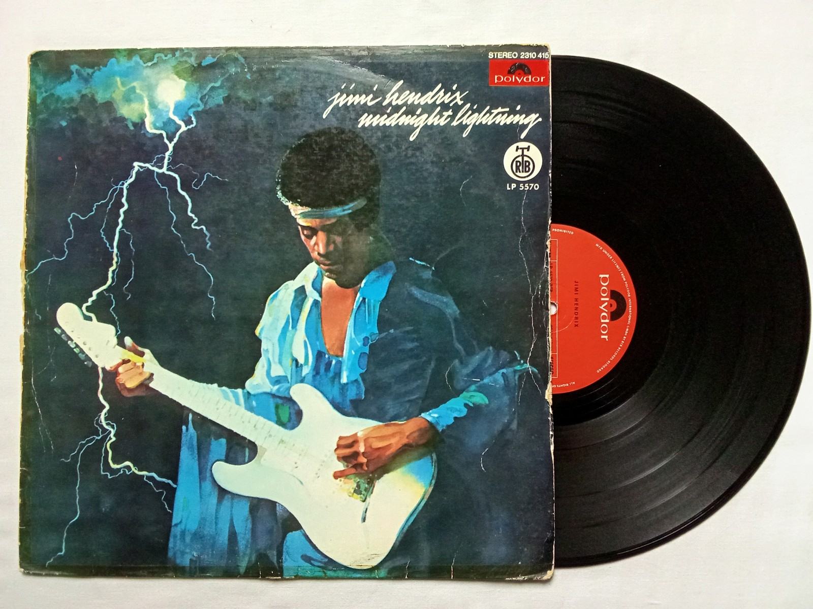 Jimi Hendrix ‎– Midnight Lightning, gramofonska ploča, PGP RTB 1976.