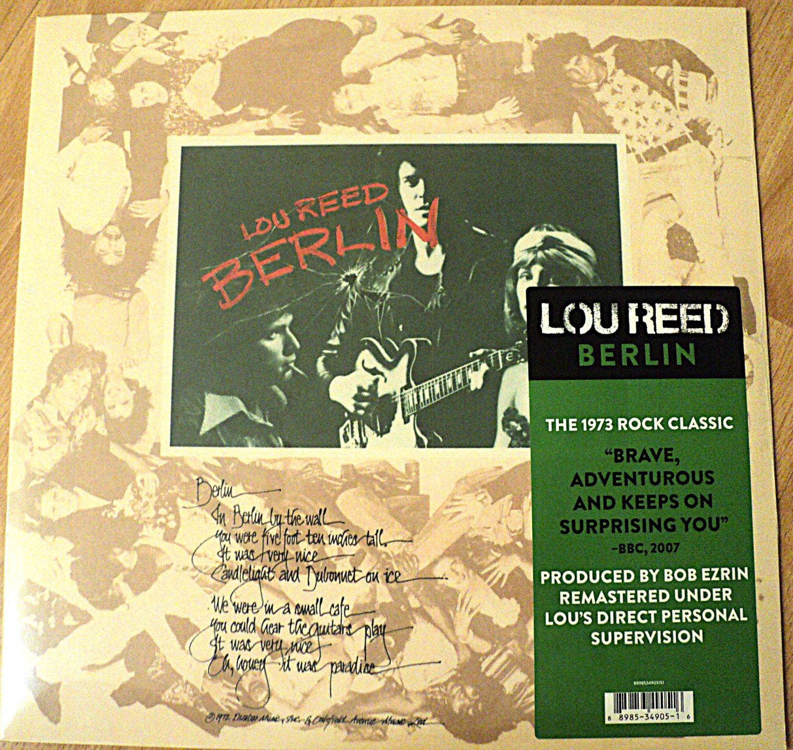 LOU REED - BERLIN - LP PLOČA