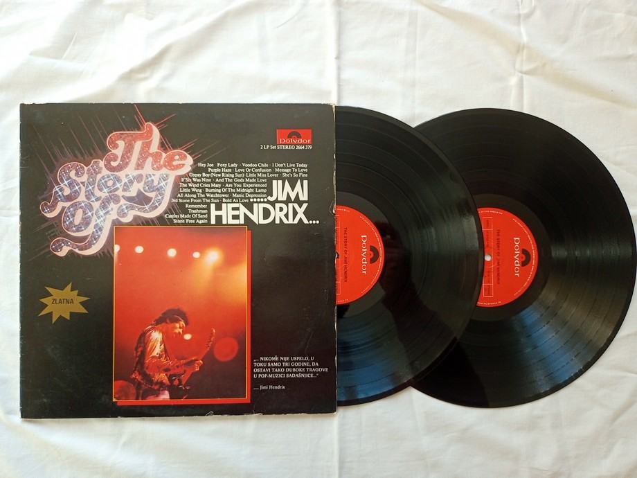 The Story Of Jimi Hendrix, gramofonske ploče, PGP RTB 1978.