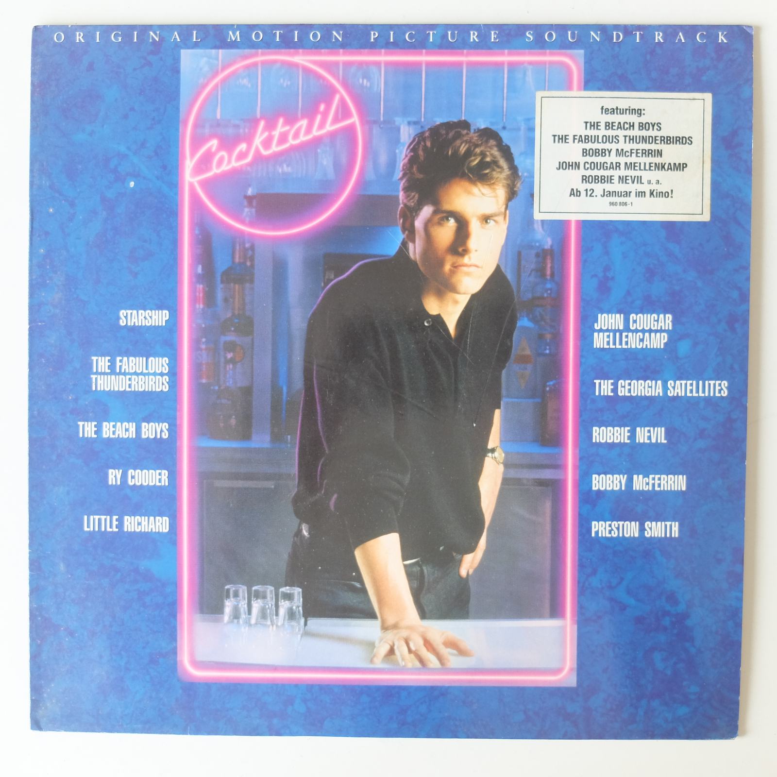 Various – Cocktail - Original Motion Picture Soundtrack, German Press