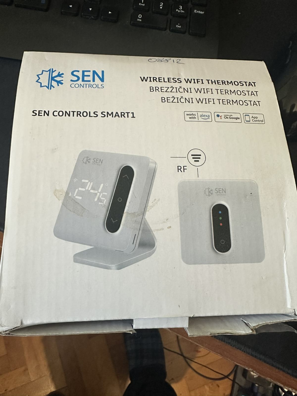 Termostat pametni WiFi Sen Controls SMART1