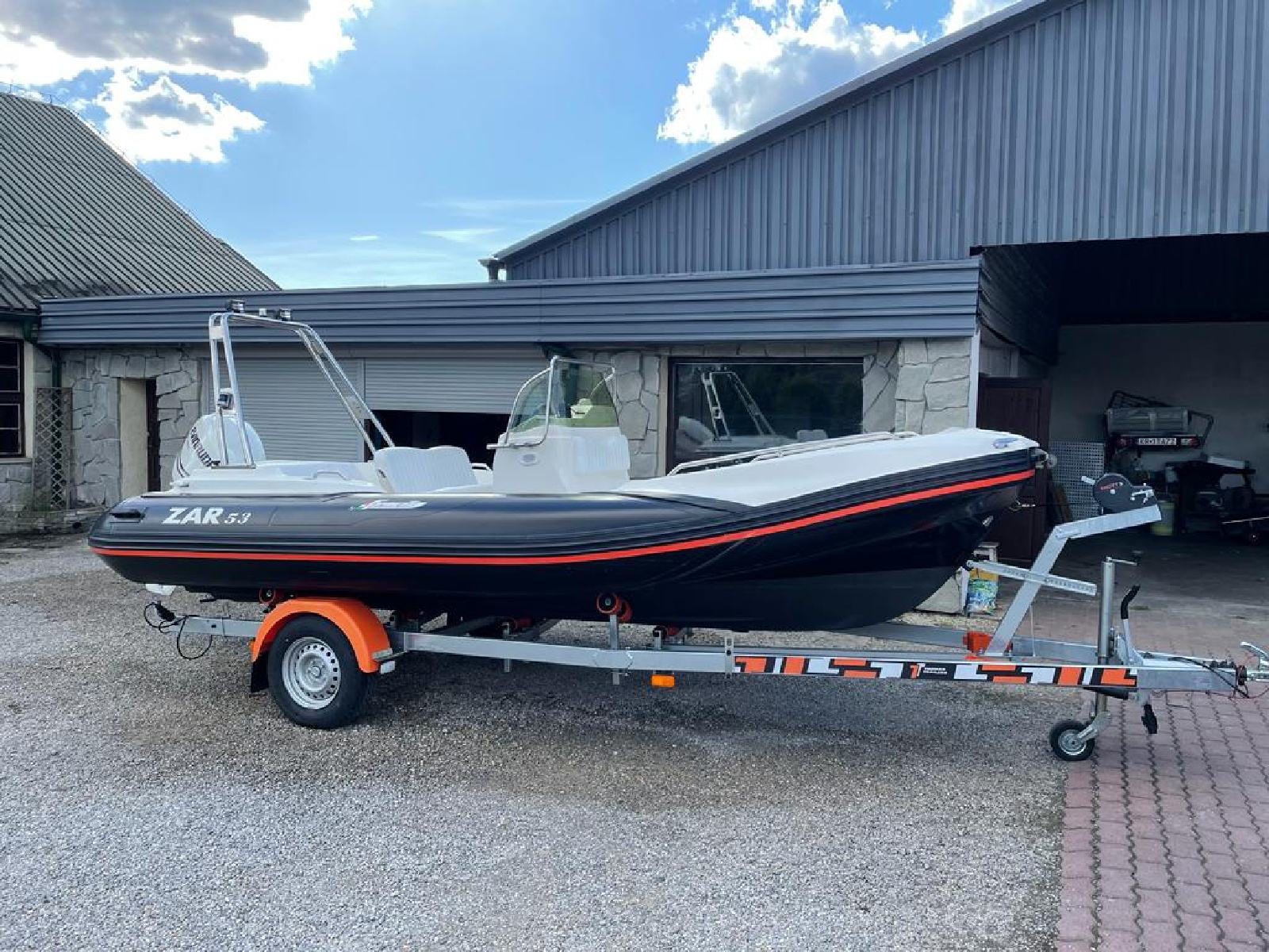 Gumenjak ZAR 53 Black Evinrude 130 gumenjak-zar-53-black-evinrude-130