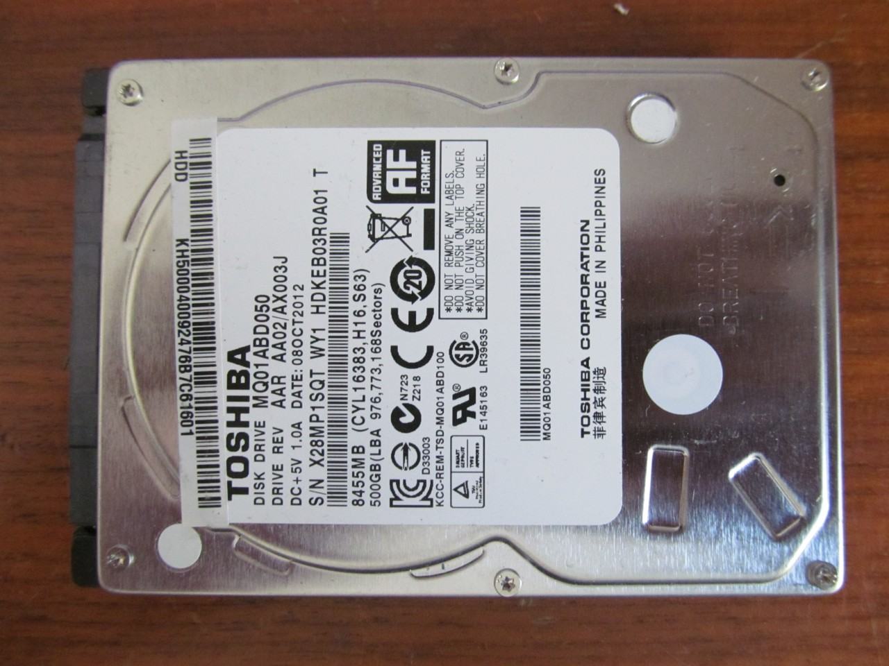 Hitachi (HGST 500 GB 2,5 Pulgadas 5400rpm SATA3 (6 Gbps) 16 MB De Caché - Foto 9