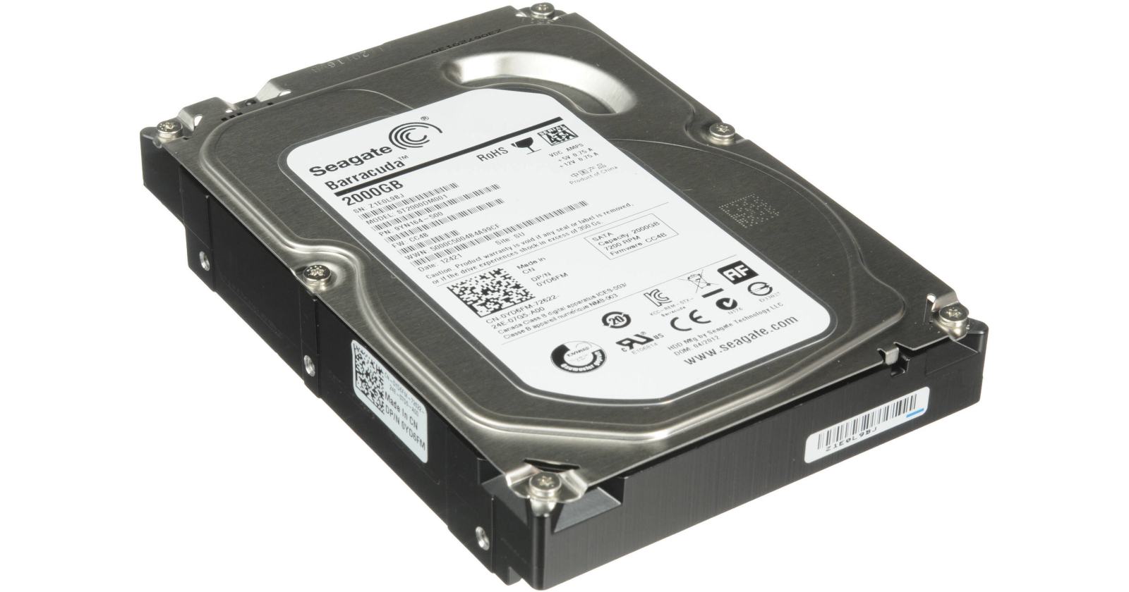 DISCO DURO SEAGATE BARRACUDA ST2000DM008 DE 2TB SATA PC 3.5