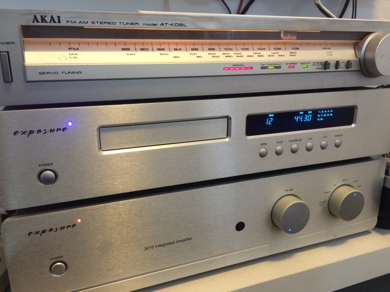 Tuner HiFi Akai ATK-02L – Vintage – Occasion – Bon état De Fonctionnement