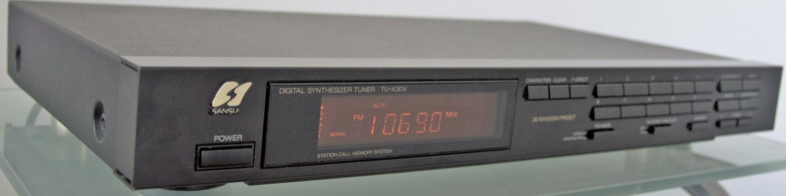 Sansui TU-X301 Digital Synthesizer Tuner Manual | HiFi Engine